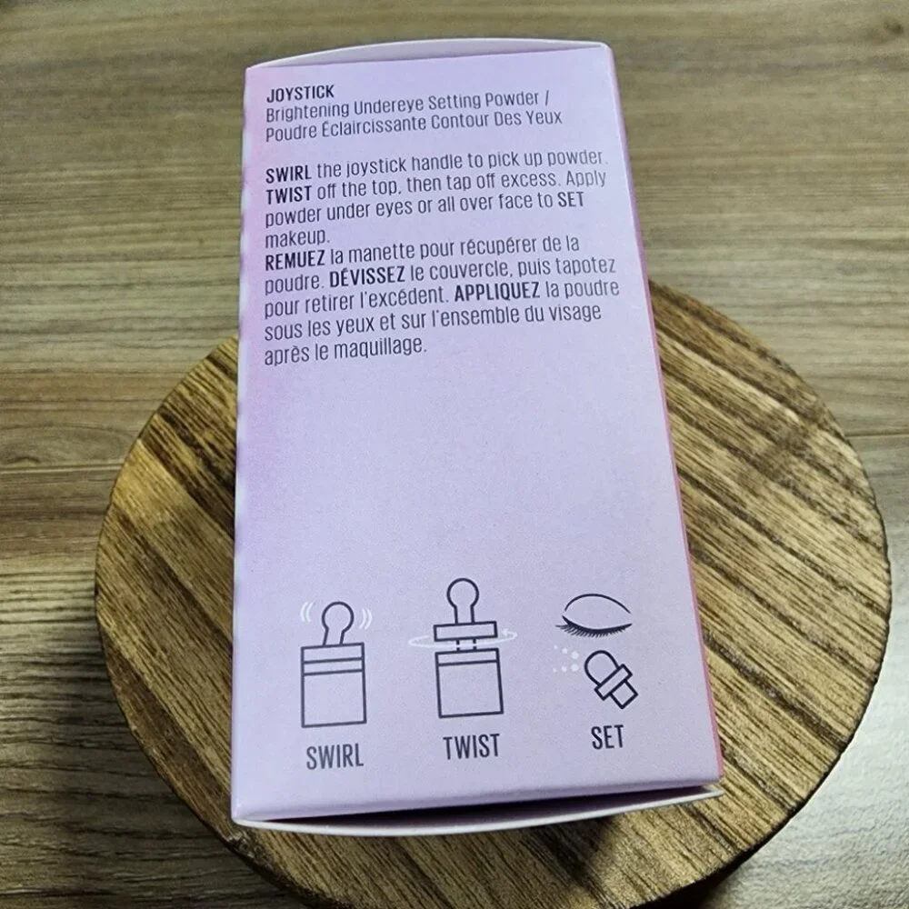 Kaja Brightening Undereye Setting Powder Power-up Pink 02 (NIB)